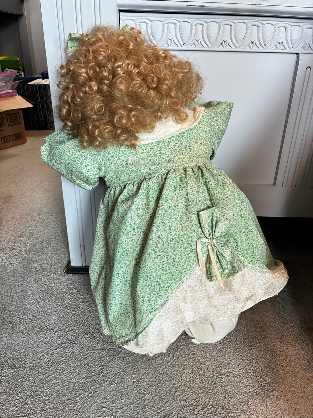 Vintage peek a boo doll